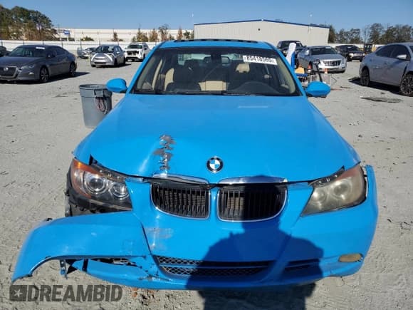 ✅ 2007 BMW 3 Series 328i • VIN: WBAVA33527PV64260 • Lot: 85418565. Listed on Copart with Not provided. Free auction sales archive from the USA and detailed vehicle history report at DreamBid. Image 5.