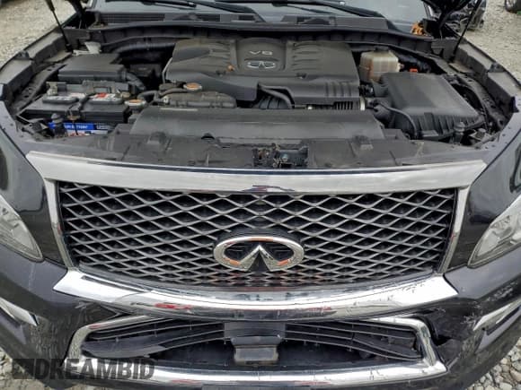 ✅ 2015 Infiniti QX80 • VIN: JN8AZ2NE7F9083638 • Lot: 92079745. Listed on Copart with 114,145 mi. Free auction sales archive from the USA and detailed vehicle history report at DreamBid. Image 12.