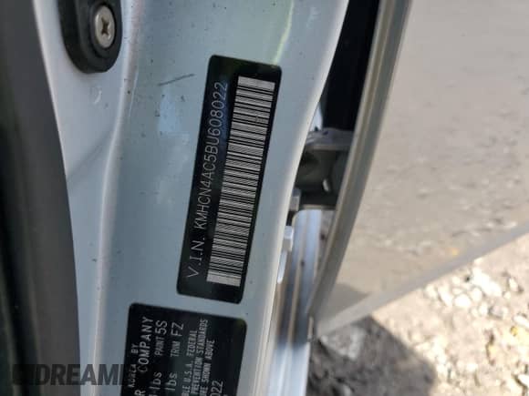 2011 Hyundai Accent GLS с VIN KMHCN4AC5BU608022, выставлен на аукционе Copart как лот 73931764 с пробегом 124 944 миль миль и На запчасти • Non repairable. История ставок и продаж доступна на DreamBid. Изображение 13.