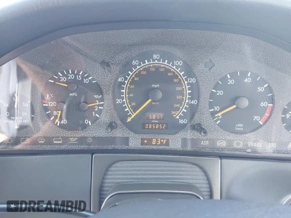 ✅ 1995 Mercedes-Benz S 320 • VIN: WDBGA43E5SA211829 • Lot: 42524159. Listed on IAAI with 85,852 mi. Free auction sales archive from the USA and detailed vehicle history report at DreamBid. Image 7.