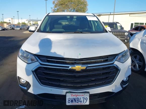 ✅ 2021 Chevrolet Traverse LT Cloth • VIN: 1GNERGKW9MJ194119 • Lot: 43018197. Listed on IAAI with 45,817 mi. Free auction sales archive from the USA and detailed vehicle history report at DreamBid. Image 12.