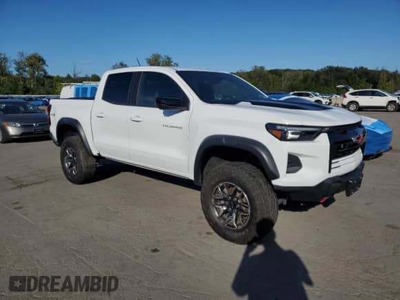 2023 Chevrolet Colorado 4WD ZR2 с VIN 1GCPTFEK6P1265254, выставлен на аукционе Copart как лот 80545605 с пробегом 17 377 миль миль и Списание • Salvage title. История ставок и продаж доступна на DreamBid. Изображение 4.