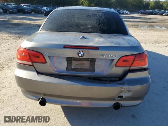 ✅ 2008 BMW 3 Series 335i • VIN: WBAWL73558PX59745 • Lot: 90439405. Listed on Copart with 124,837 mi. Free auction sales archive from the USA and detailed vehicle history report at DreamBid. Image 6.