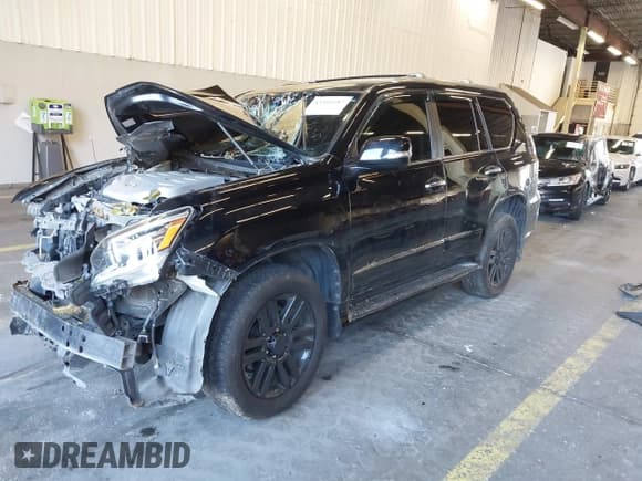 ✅ 2015 Lexus GX 460 Luxury • VIN: JTJJM7FX9F5114903 • Lot: 43566587. Wystawiony na IAAI z przebiegiem 93 384 mil. Bezpłatny archiwum sprzedaży aukcyjnych z USA i szczegółowy raport historii pojazdu na DreamBid. Zdjęcie 2.