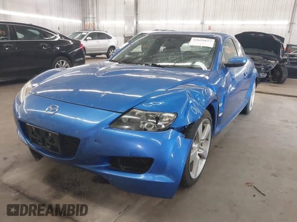 ✅ 2004 Mazda RX-8 • VIN: JM1FE17N640134052 • Лот: 42659657. Опубликован ранее на IAAI с пробегом 85 169 миль. Бесплатный доступ к архиву аукционных продаж из США и подробный отчёт об истории автомобиля на DreamBid. Изображение 2.