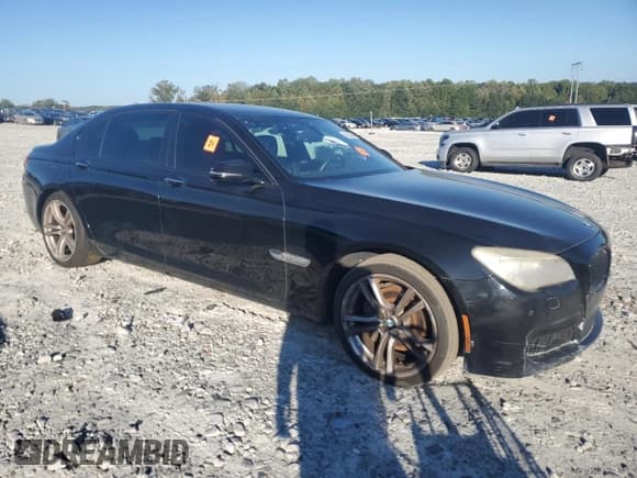 ✅ 2013 BMW 7 Series 740Li • VIN: WBAYE4C51DD137253 • Lot: 86150645. Listed on Copart with Not provided. Free auction sales archive from the USA and detailed vehicle history report at DreamBid. Image 4.