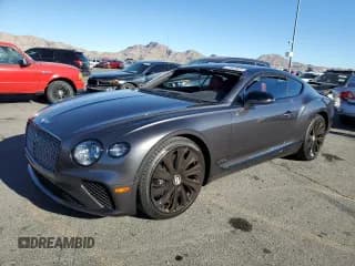 ✅ 2022 Bentley Continental GT GT V8 • VIN: SCBCG2ZG7NC002194 • Lot: 87942625. Listed on Copart with 13,432 mi. Free auction sales archive from the USA and detailed vehicle history report at DreamBid. Image 1.