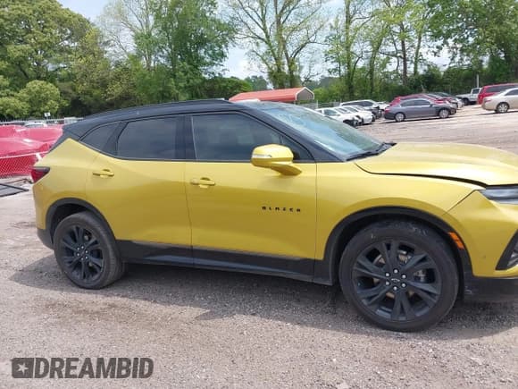 ✅ 2022 Chevrolet Blazer RS • VIN: 3GNKBERS9NS130659 • Lot: 39295225. Listed on IAAI with 48,605 mi. Free auction sales archive from the USA and detailed vehicle history report at DreamBid. Image 13.