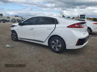 2017 Hyundai Ioniq SEL with VIN KMHC75LC1HU049378, listed as a Copart auction lot 63281973 with Not provided miles and . Bid and sale history available at DreamBid. Image 2.