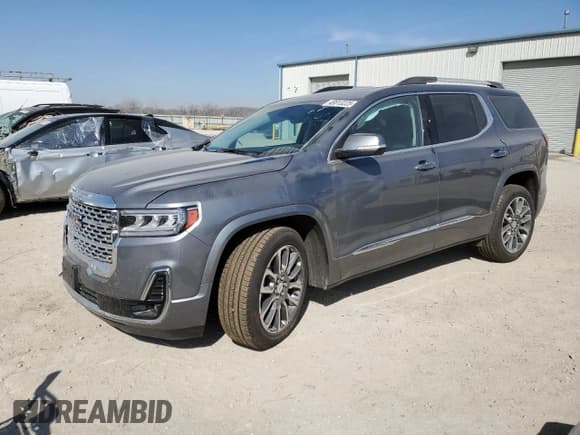 ✅ 2021 GMC Acadia Denali • VIN: 1GKKNXLS2MZ201047 • Lot: 48813225. Listed on Copart with 44,394 mi. Free auction sales archive from the USA and detailed vehicle history report at DreamBid. Image 1.