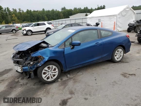 ✅ 2014 Honda Civic LX • VIN: 2HGFG3B56EH505786 • Lot: 81076565. Listed on Copart with 210,033 mi. Free auction sales archive from the USA and detailed vehicle history report at DreamBid. Image 1.