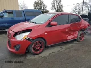 ✅ 2019 Mitsubishi Mirage ES • VIN: ML32F3FJ3KHF16324 • Lot: 80058834. Listed on Copart with 135,581 mi. Free auction sales archive from the USA and detailed vehicle history report at DreamBid. Image 1.