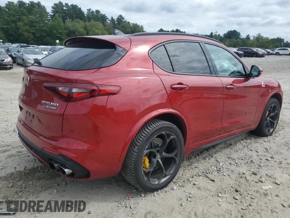 ✅ 2018 Alfa Romeo Stelvio • VIN: ZASFAKEV3J7C30767 • Lot: 71950295. Listed on Copart with Not provided. Free auction sales archive from the USA and detailed vehicle history report at DreamBid. Image 3.