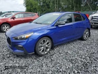 ✅ 2020 Hyundai Elantra N Line • VIN: KMHH55LC0LU132322 • Lot: 64458135. Listed on Copart with 32,681 mi. Free auction sales archive from the USA and detailed vehicle history report at DreamBid. Image 1.