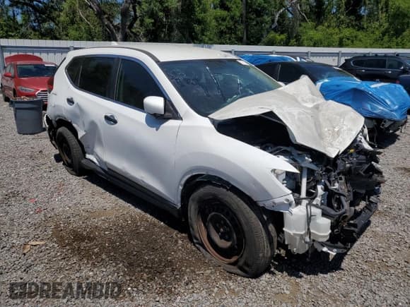 ✅ 2017 Nissan Rogue SV • VIN: KNMAT2MT4HP582487 • Lot: 53445815. Listed on Copart with Not provided. Free auction sales archive from the USA and detailed vehicle history report at DreamBid. Image 4.