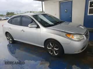 2008 Hyundai Elantra GLS with VIN KMHDU46DX8U423790, listed as a Copart auction lot 84616935 with Not provided miles and Clean title. Bid and sale history available at DreamBid. Image 4.