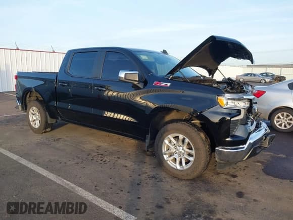 ✅ 2023 Chevrolet Silverado 1500 LT • VIN: 1GCUDDED4PZ311459 • Lot: 41361510. Listed on IAAI with Not provided. Free auction sales archive from the USA and detailed vehicle history report at DreamBid. Image 1.