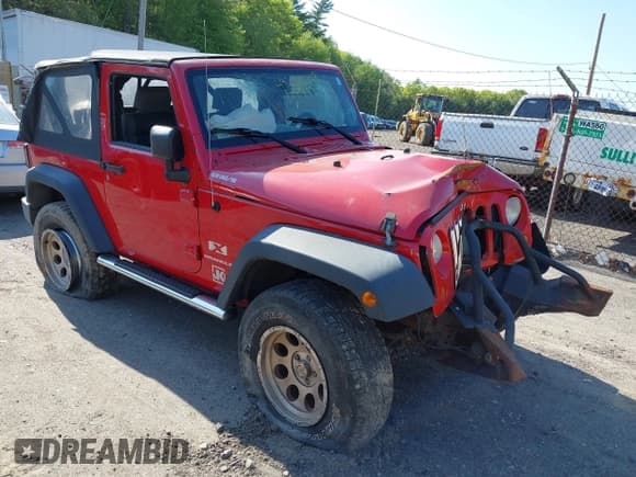 ✅ 2007 Jeep Wrangler X • VIN: 1J4FA24177L229123 • Lot: 42199959. Listed on IAAI with 78,506 mi. Free auction sales archive from the USA and detailed vehicle history report at DreamBid. Image 1.