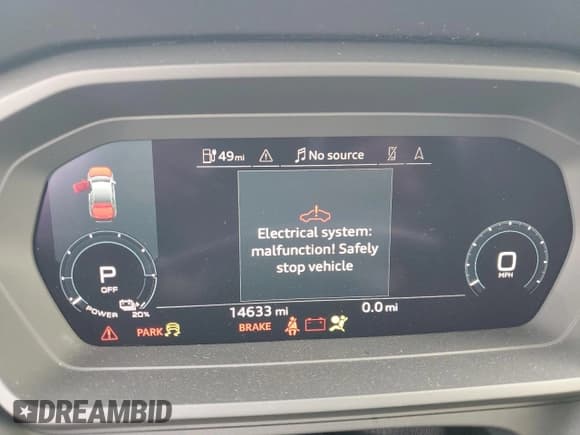 ✅ 2022 Audi Q4 e-tron Premium Plus • VIN: WA1L2BFZ0NP053203 • Лот: 44557355. Опубликован ранее на Copart с пробегом 14 633 миль. Бесплатный доступ к архиву аукционных продаж из США и подробный отчёт об истории автомобиля на DreamBid. Изображение 9.