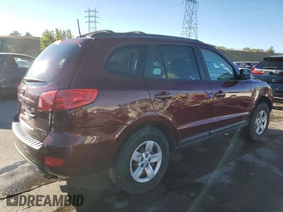 ✅ 2009 Hyundai Santa Fe GLS • VIN: 5NMSG73D99H282602 • Lot: 74215924. Listed on Copart with 133,974 mi. Free auction sales archive from the USA and detailed vehicle history report at DreamBid. Image 3.