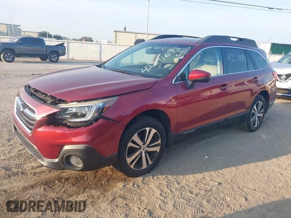✅ 2018 Subaru Outback Limited • VIN: 4S4BSAKC9J3373551 • Lot: 42341693. Listed on IAAI with 77,955 mi. Free auction sales archive from the USA and detailed vehicle history report at DreamBid. Image 2.