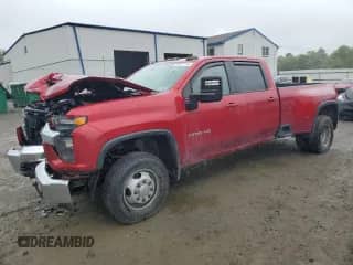 2021 Chevrolet Silverado 3500HD LT z VIN 1GC4YTEY9MF306188, wystawiony jako Copart lot #80712165 z przebiegiem Nie podano mil oraz Szkoda całkowita • Salvage title. Historia ofert i sprzedaży dostępna na DreamBid. Obrazek 1.