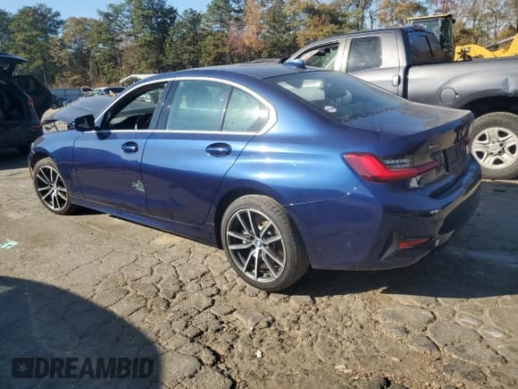 ✅ 2020 BMW 3 Series 330i xDrive • VIN: 3MW5R7J02L8B22627 • Лот: 92678765. Опубликован ранее на Copart с пробегом 36 499 миль. Бесплатный доступ к архиву аукционных продаж из США и подробный отчёт об истории автомобиля на DreamBid. Изображение 2.