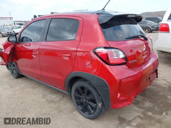 ✅ 2024 Mitsubishi Mirage Black Edition • VIN: ML32AWHJ7RH004375 • Lot: 43693329. Listed on IAAI with 33,725 mi. Free auction sales archive from the USA and detailed vehicle history report at DreamBid. Image 3.