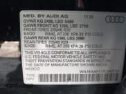 ✅ 2024 Audi Q5 S line Premium Plus • VIN: WA1EAAFY1R2043733 • Lot: 43268038. Listed on IAAI with 18,143 mi. Free auction sales archive from the USA and detailed vehicle history report at DreamBid. Image 9.