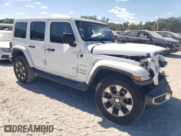 ✅ 2018 Jeep Wrangler Unlimited Sahara • VIN: 1C4HJXEN7JW244014 • Lot: 86767865. Wystawiony na Copart z przebiegiem 43 344 mil. Bezpłatny archiwum sprzedaży aukcyjnych z USA i szczegółowy raport historii pojazdu na DreamBid. Zdjęcie 4.