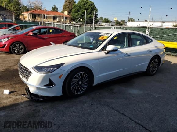 ✅ 2022 Hyundai Sonata SEL • VIN: KMHL34JJ0NA048002 • Lot: 61592855. Listed on Copart with Not provided. Free auction sales archive from the USA and detailed vehicle history report at DreamBid. Image 1.