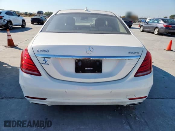 ✅ 2015 Mercedes-Benz S 550 • VIN: WDDUG8FB1FA187049 • Lot: 85886785. Listed on Copart with Not provided. Free auction sales archive from the USA and detailed vehicle history report at DreamBid. Image 6.