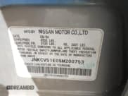 ✅ 2005 Infiniti G35 • VIN: JNKCV51E05M200753 • Lot: 43707150. Wystawiony na IAAI z przebiegiem 146 863 mil. Bezpłatny archiwum sprzedaży aukcyjnych z USA i szczegółowy raport historii pojazdu na DreamBid. Zdjęcie 9.