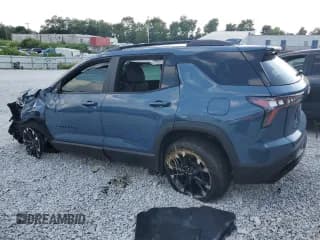 ✅ 2025 Chevrolet Equinox AWD RS • VIN: 3GNAXTEG0SL184070 • Lot: 68662565. Wystawiony na Copart z przebiegiem Nie podano. Bezpłatny archiwum sprzedaży aukcyjnych z USA i szczegółowy raport historii pojazdu na DreamBid. Zdjęcie 2.