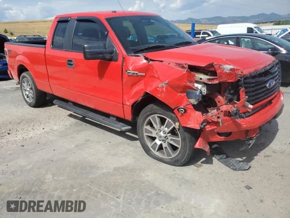 ✅ 2014 Ford F-150 XL • VIN: 1FTFX1CF3EKF43737 • Lot: 65291625. Listed on Copart with 100,213 mi. Free auction sales archive from the USA and detailed vehicle history report at DreamBid. Image 4.