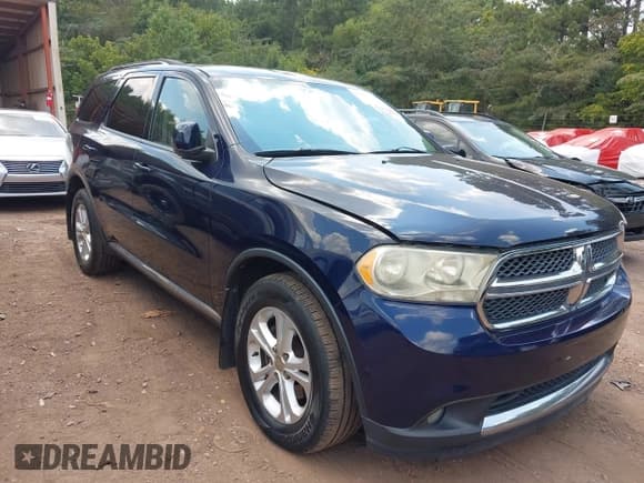 ✅ 2012 Dodge Durango Crew • VIN: 1C4RDHDG0CC276909 • Лот: 43003520. Опубликован ранее на IAAI с пробегом 197 535 миль. Бесплатный доступ к архиву аукционных продаж из США и подробный отчёт об истории автомобиля на DreamBid. Изображение 1.