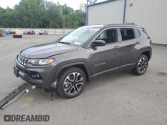 ✅ 2024 Jeep Compass Limited • VIN: 3C4NJDCN3RT602120 • Lot: 65067985. Listed on Copart with 5,357 mi. Free auction sales archive from the USA and detailed vehicle history report at DreamBid. Image 1.