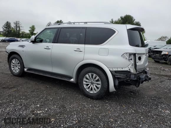 ✅ 2021 Nissan Armada SV • VIN: JN8AY2AD6M9661063 • Lot: 56225545. Listed on Copart with 97,566 mi. Free auction sales archive from the USA and detailed vehicle history report at DreamBid. Image 2.