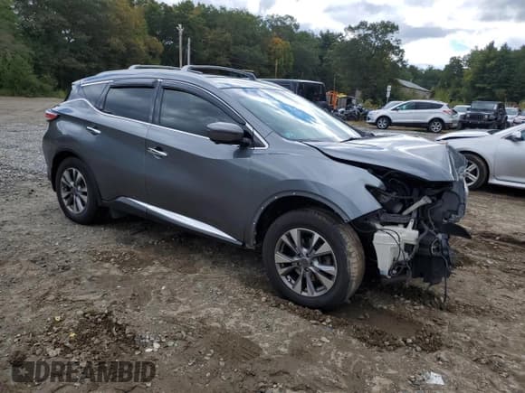 ✅ 2016 Nissan Murano SL • VIN: 5N1AZ2MGXGN142734 • Lot: 84352015. Listed on Copart with 186,656 mi. Free auction sales archive from the USA and detailed vehicle history report at DreamBid. Image 4.