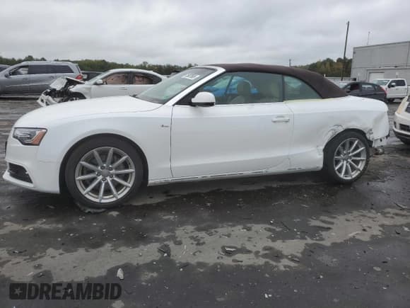 ✅ 2015 Audi A5 Premium Plus • VIN: WAUMFAFH7FN013694 • Lot: 71907565. Listed on Copart with 34,713 mi. Free auction sales archive from the USA and detailed vehicle history report at DreamBid. Image 1.