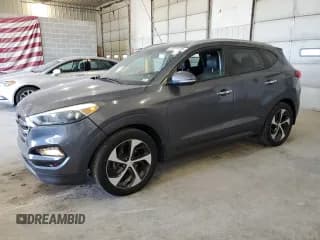 ✅ 2016 Hyundai Tucson Limited • VIN: KM8J33A2XGU024169 • Лот: 70329675. Опубликован ранее на Copart с пробегом 153 850 миль. Бесплатный доступ к архиву аукционных продаж из США и подробный отчёт об истории автомобиля на DreamBid. Изображение 1.