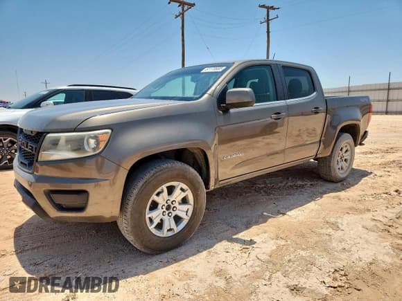 ✅ 2015 Chevrolet Colorado 4WD LT • VIN: 1GCGTBE38F1186216 • Лот: 61170685. Опубликован ранее на Copart с пробегом 147 096 миль. Бесплатный доступ к архиву аукционных продаж из США и подробный отчёт об истории автомобиля на DreamBid. Изображение 1.