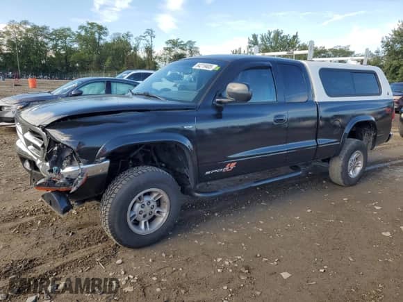 1999 Dodge Dakota SLT z VIN 1B7GG22X8XS105819, wystawiony jako Copart lot #84219405 z przebiegiem 130 962 mil mil oraz Szkoda całkowita • Salvage title. Historia ofert i sprzedaży dostępna na DreamBid. Obrazek 1.