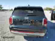 2025 Hyundai Palisade Calligraphy with VIN KM8R74GE5SU835949, listed as a Copart auction lot 48981355 with 3,674 mi miles and Salvage title. Bid and sale history available at DreamBid. Image 6.