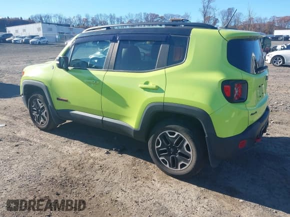 ✅ 2017 Jeep Renegade Trailhawk • VIN: ZACCJBCB9HPG19804 • Лот: 43606137. Опубликован ранее на IAAI с пробегом 74 710 миль. Бесплатный доступ к архиву аукционных продаж из США и подробный отчёт об истории автомобиля на DreamBid. Изображение 3.