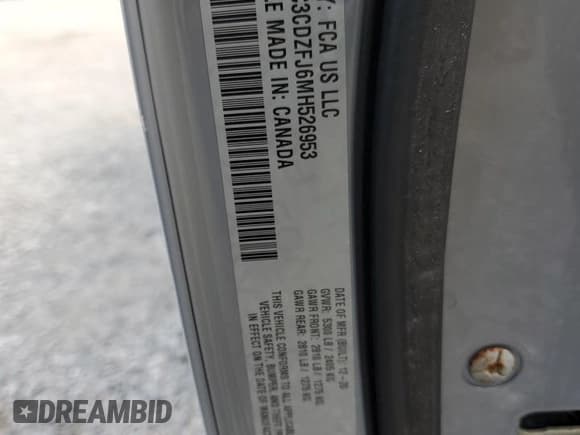 ✅ 2021 Dodge Challenger R/T Scat Pack • VIN: 2C3CDZFJ6MH526953 • Lot: 73831254. Wystawiony na Copart z przebiegiem 19 433 mil. Bezpłatny archiwum sprzedaży aukcyjnych z USA i szczegółowy raport historii pojazdu na DreamBid. Zdjęcie 12.