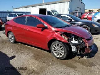 ✅ 2014 Hyundai Elantra SE • VIN: 5NPDH4AE0EH486279 • Lot: 83967515. Listed on Copart with 285,283 mi. Free auction sales archive from the USA and detailed vehicle history report at DreamBid. Image 4.