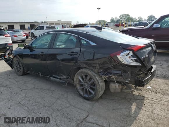 ✅ 2019 Honda Civic EX-L • VIN: 19XFC1F72KE011393 • Lot: 55691235. Listed on Copart with 58,086 mi. Free auction sales archive from the USA and detailed vehicle history report at DreamBid. Image 2.