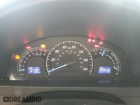 2012 Toyota Camry LE with VIN 4T4BF1FK4CR181107, listed as a Copart auction lot 86595015 with 228,038 mi miles and Clean title. Bid and sale history available at DreamBid. Image 9.