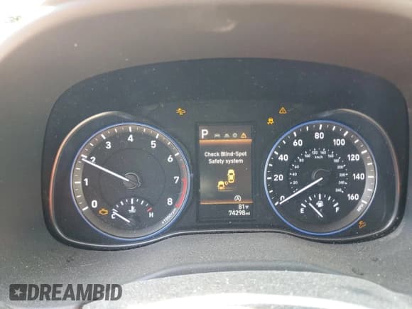 ✅ 2022 Hyundai Kona SEL • VIN: KM8K6CAB1NU807051 • Лот: 68684084. Опубликован ранее на Copart с пробегом 74 298 миль. Бесплатный доступ к архиву аукционных продаж из США и подробный отчёт об истории автомобиля на DreamBid. Изображение 9.